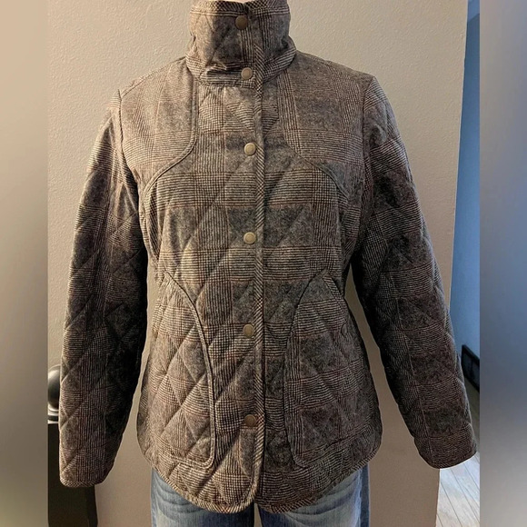 Eddie Bauer Plaid Sport Coat - Picture 2 of 8